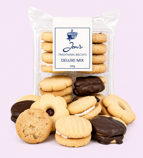 Mix of delicious homemade cookies