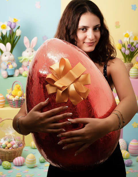6kg Easter egg Belgian Chocolate. Easter Gifts
