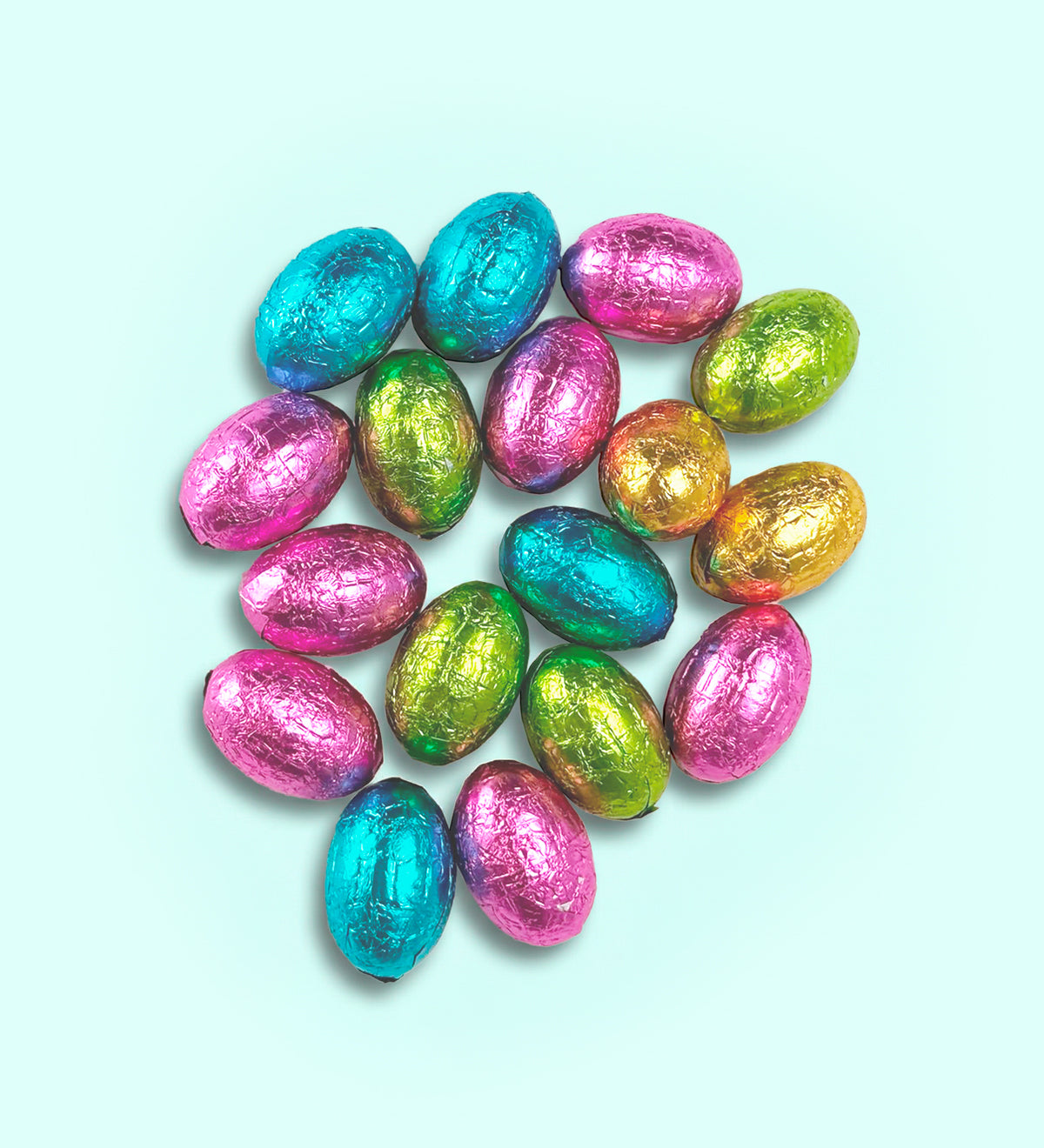 Easter - Milk Chocolate Foiled Easter Eggs – Freckleberry Chocolate Factory