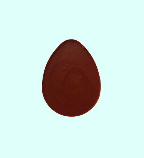 Easter - Plain Chocolate Egg - Dark Chocolate plain - no box, no packaging