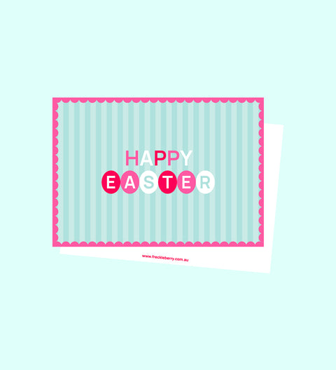 A festive add-on to your chocolate gift, customised with your message to make Easter extra special.