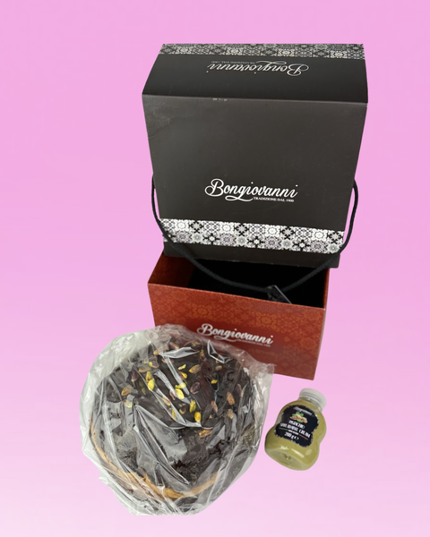 Bongiovanni Panettone - Raspberry, Chocolate Chips, Pistachio Cream (Collection Only)