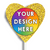 Personalised Chocolate Heart Freckle Pop - Custom Design Upload