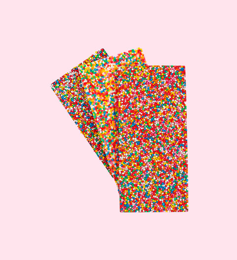 Premium freckle Belgian chocolate blocks (available in 3 variants - dark, milk or white), perfect for gifting and holiday celebrations.