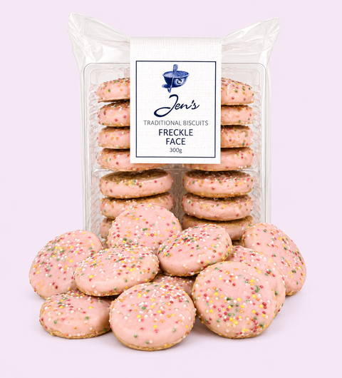 Best seller Jens cookies freckle face shortbreads