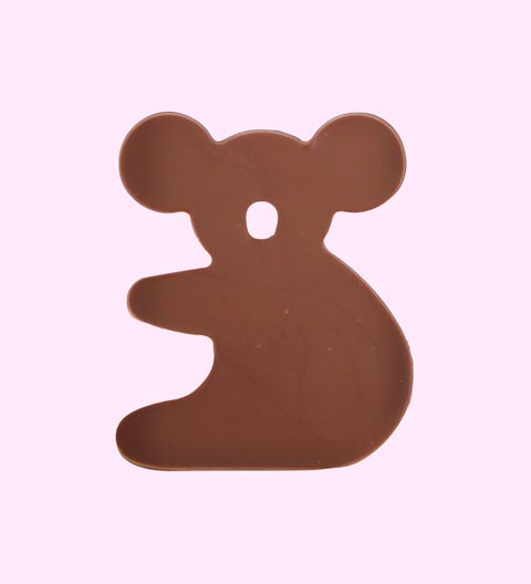 Premium Belgian milk chocolate koala topped with colourful sprinkles – a cute and delicious treat perfect for gifting or sharing.