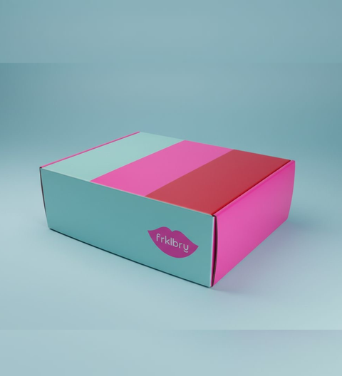Hot Pink. Red, Blue Freckleberry Hamper Box. Perfect to build your own hamper and give as a gift for all occasions. 