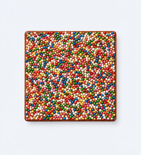 Milti Freckle chocolate block