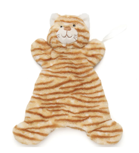 Plush toy blanket comforter with dummy holder. 