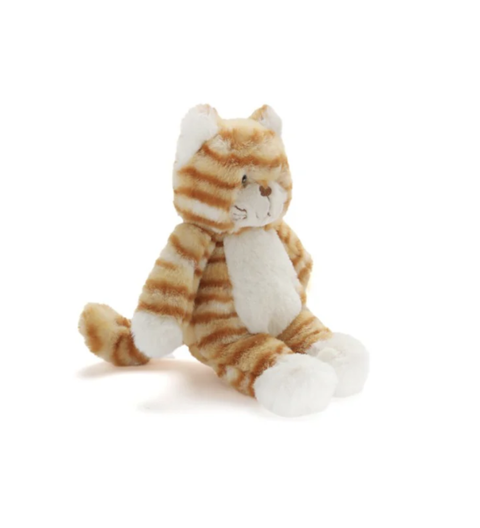Ginger the Kitten is a marmalade enthusiast, always sneaking a taste whenever her humans aren’t looking. Plush toy cat for gifts, babies, presents. 