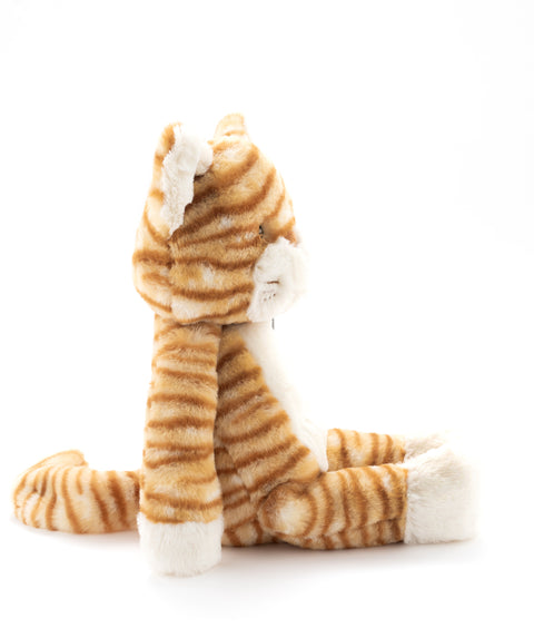 A soft, cuddly cat plush with a love for marmalade and lazy sunbeam snoozes. Perfect for babies, kids, and cat lovers who enjoy a little feline charm.