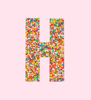 Freckleberry - Freckle Letter H