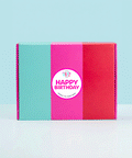 Create the perfect gift with a custom hamper box. Add your choice of sticker — Thank You, Happy Birthday, Merry Christmas, Mum, Dad & more. Fill with Freckleberry treats.