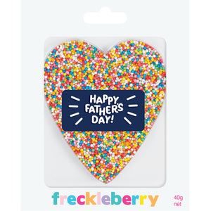 Father's Day - Freckle Heart With Sticker