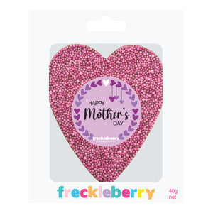 Freckleberry - Pink Freckle Heart - Mother's Day Sticker