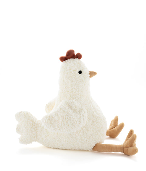 High-quality plush toy chicken that's irresistibly soft and charming. A delightful gift and comforting companion for babies, kids, and animal-loving homes.