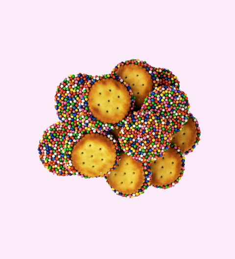 Jatz TV snacks chocolate and freckles