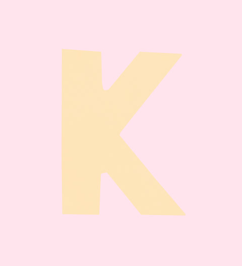 White Belgian Chocolate Letter K. Perfect for birthdays, weddings, gifts. 