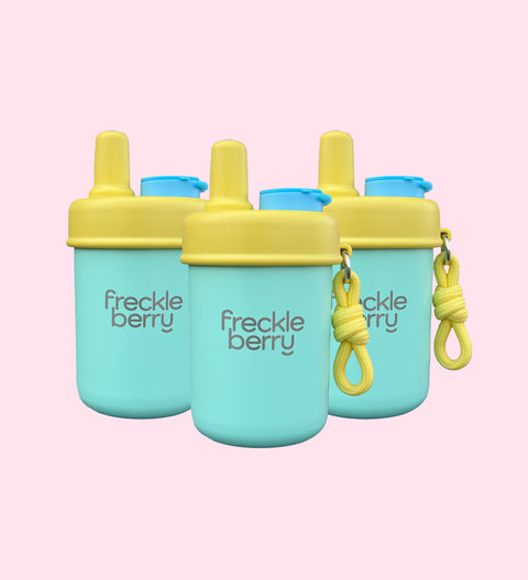 A fun, reusable drink bottle with fruit infuser, perfect for keeping kids hydrated with naturally flavoured water.