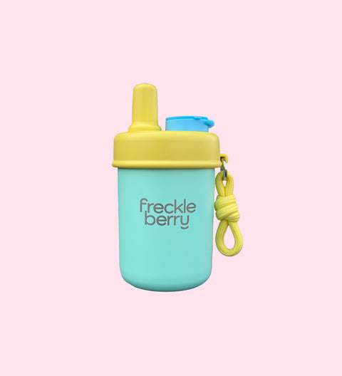 A fun, reusable drink bottle with fruit infuser, perfect for keeping kids hydrated with naturally flavoured water.