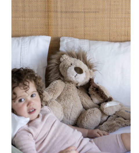Lewis the Lion is known for being cheerful & chipper no matter what. Super-soft plush design made for snuggles and perfect newborn or baby shower gift.
