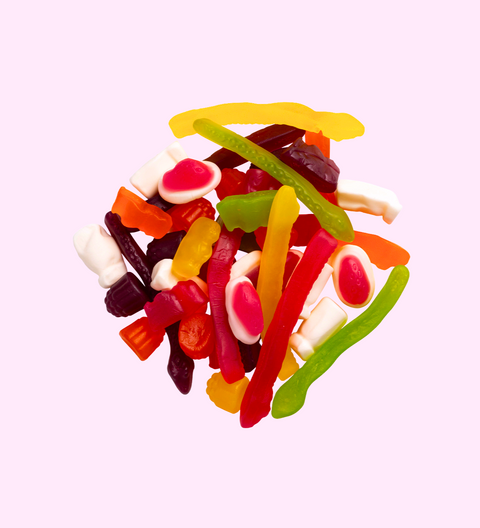 Personalised 80g Mixed Lollies - Custom Design Upload