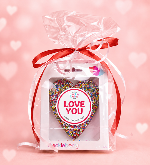 Premium Belgian chocolate love you gift bag