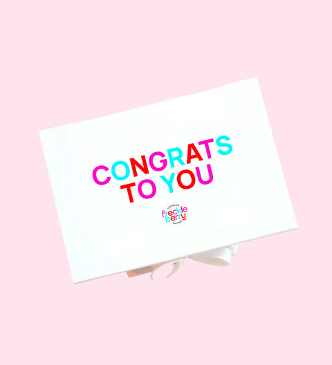 Luxury 'With Gratitude' Chocolate Hamper - Congrats to You