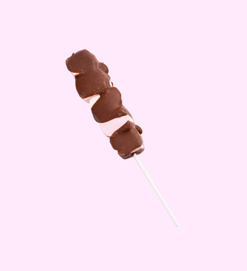 Fluffy marshmallow coated in premium Belgian chocolate – a fun and delicious treat for all ages.