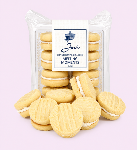 Melting moment traditional biscuits  