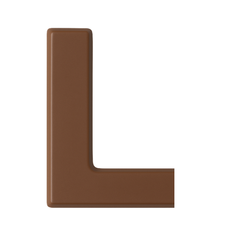 Milk Chocolate Letter L