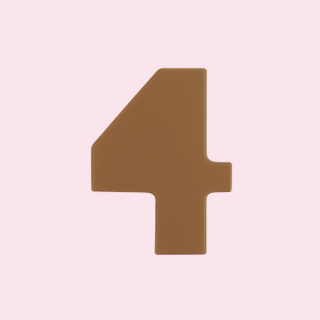 Milk Chocolate Number 4 Freckleberry