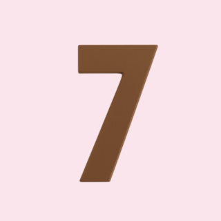 Milk Chocolate Number 7 Freckleberry