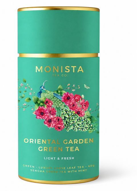 Canister, light, fresh, clense, detox, gifting, present, loose leaf, green, tea