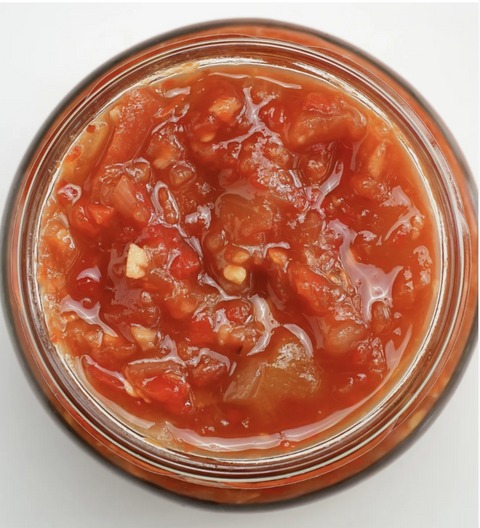 Sweet, spicy, and tangy — perfect for glazing meats, dipping, or adding a kick to burgers and cheese boards.