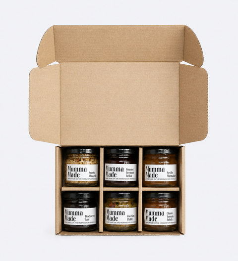 Mumma Made Gift Box Sample jars. Great gift pack