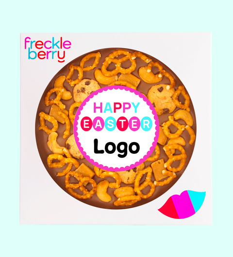 Easter - Giant Loaded Pizza - Snack Time - Happy Easter