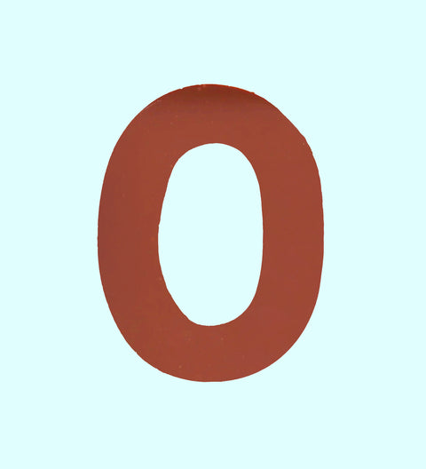 Milk Belgian chocolate Letter O. Perfect gift for birthday, cake toppers, weddings and other events. 