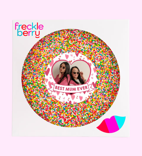 Personalised 220g Giant Freckle - Best Mum Ever Photo Upload 