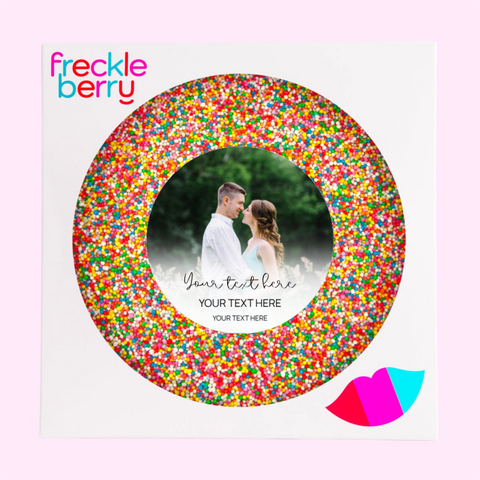Personalised 220g Giant Freckle - Wedding