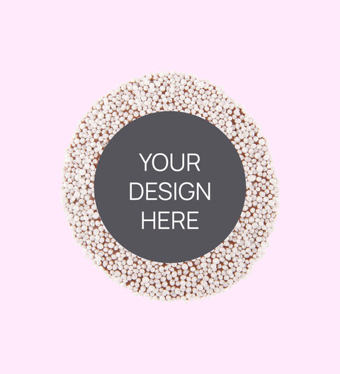 Personalised 40g Single Freckles - White
