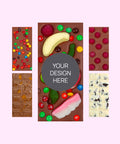 Premium Belgian chocolate customised with your uploaded design, perfect for unique gifts or special occasions.
