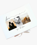 Premium Belgian chocolates customised with your photo and heartfelt text for an unforgettable gift.