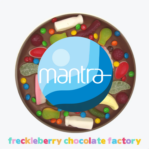 Corporate Personalised 330g Giant Lolly Pizza - Logo/Graphic Upload