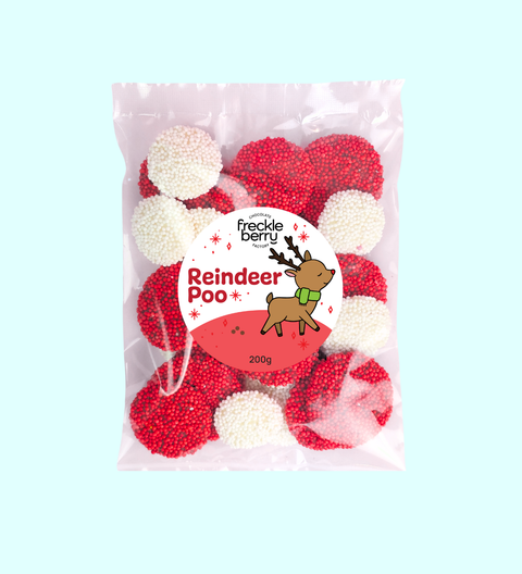 Reindeer Poo Chocolate - Milk Chocolate Freckles