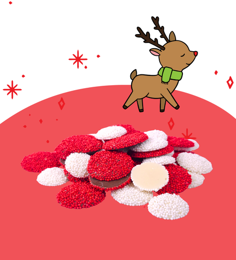 Reindeer Poo Chocolate - Milk Chocolate Freckles