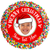 Personalised Christmas 40g Single Freckle - Santa Hat