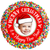 Personalised Christmas 40g Single Freckle - Santa Hat