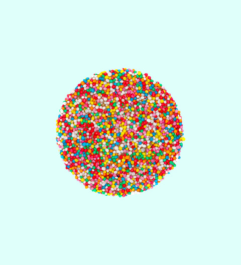 Premium Belgian chocolate topped with colourful multi sprinkles – a sweet treat for gifting or celebrations.