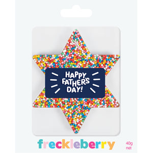Father's Day - Freckle Star With Sticker